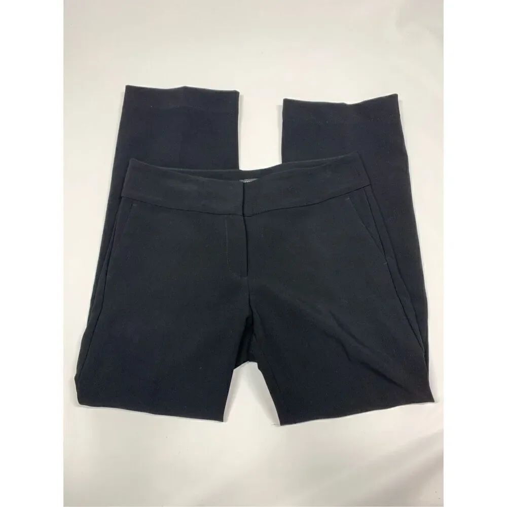 005 Ann Taylor black side zip pant size 6